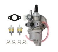 AUOQKQUT Carburetor 13mm PZ13 Motorcycle Carburetor Compatible with 2 Stroke 47cc 49cc Engine MotorBike ATV Dirt Bike Carb(Pz13 set) AUOQKQUT