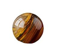 AUOQKQUT Fluorite Rough Stone Crystal Ball Rainbow for Decoration or Magic,Tiger Skin Smelting-5cm