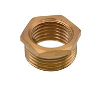 AUOQKQUT Hardware M20 7/16 UNF 9/16 UNF 1/4" 1/2" BSP Male To Female Thread Brass Reducer Bushing Pipe Fitting Connector Pipe Joint(F UNF7I16-M M20x1.5)