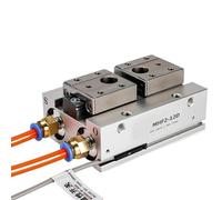 AUOQKQUT Low Profile Pneumatic Cylinder Air Parallel Gripper Cylinder MHF2 8D MHF2 10D MHF2 12D MHF2 16D MHF2 20D Pneumatic Gripper(MHF2-8D) AUOQKQUT
