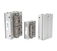 AUOQKQUT Low Profile Pneumatic Cylinder Air Parallel Gripper Cylinder MHF2 8D MHF2 10D MHF2 12D MHF2 16D MHF2 20D Pneumatic Gripper(MHF2-8D1) AUOQKQUT