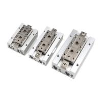 AUOQKQUT Low Profile Pneumatic Cylinder Air Parallel Gripper Cylinder MHF2 8D MHF2 10D MHF2 12D MHF2 16D MHF2 20D Pneumatic Gripper(MHF2-8D) AUOQKQUT