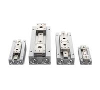 AUOQKQUT Low Profile Pneumatic Cylinder Air Parallel Gripper Cylinder MHF2 8D MHF2 10D MHF2 12D MHF2 16D MHF2 20D Pneumatic Gripper(MHF2-8D2) AUOQKQUT