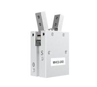 AUOQKQUT MHC2-10D MHC2-16D MHC2-20D MHC2-25D Angular Style Double Acting Air Gripper Pneumatic Cylinder(MHC2-25D) AUOQKQUT