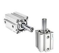 AUOQKQUT SDA 63/80/100 Series Double Acting 5mm to 100mm Stroke Compact Thin Air Pneumatic Cylinders(Stroke 90mm,SDA100(Bore 100mm)) AUOQKQUT