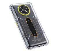 Auotu Custodia Case with protezione della lente Soft TPU Silicone Custodiar Protettiva Cover Per Cubot Kingkong Ace 5 Smartphone (Trasparente)