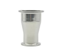 AUPERS Giunto riduttore di grado sanitario in acciaio inossidabile SS304, diametro esterno 19/25/32/38/45/51/63/76 mm, manicotto a tre morsetti, 50,5-91 mm Reality(38x19to50.5x50.5)