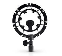Auphonix Sistema anti-shock (nero) SM-1BBL per microfono Blue Yeti - Alluminio