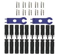 AUPROTEC 10 Paia Di Connettori Solari PV Cavi Solari 2,5-6mm² Set Di Connettori