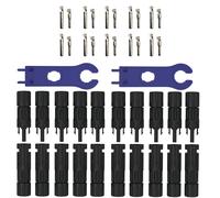 AUPROTEC 10 Paia Di Connettori Solari PV Cavi Solari 2,5-6mm² Set Di Connettori