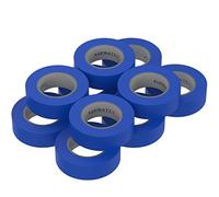 AUPROTEC 10 rotoli VDE Nastro Isolante Elettrico PVC Nastro Adesivo 15mm x 10m DIN EN 60454-3-1 colore: blu