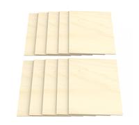 AUPROTEC 10x A3 Foglio Compensato 3mm Pannelli Multistrati di Betulla (297 mm x 420 mm) per bricolage e lavori a traforo legno di qualità professionale BB/BB
