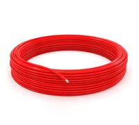 AUPROTEC 25m Cavo Solare 6mm ² PV Cavo Tubo Solare Fotovoltaico Rosso