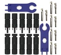 AUPROTEC 5 Paia Di Connettori Solari PV Cavi Solari 2,5-6Mm² Set Di Spina