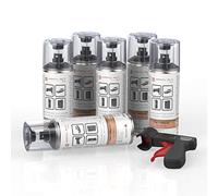 AUPROTEC AUPROFILL MULTI Filler Primer Primer Spray grigio 6 X 400 ml + 1 X impugnatura originale pistola
