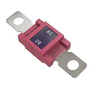 AUPROTEC Fusibile Mega a corrente elevata/blocco a vite 80-500A scelta: 80A ampere, rosso, 1 pezzo
