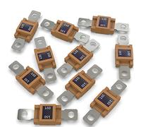 AUPROTEC Mega fusibile ad alta corrente a vite 80A - 500A Selezione: 150A Ampere rosso, 10 pezzi