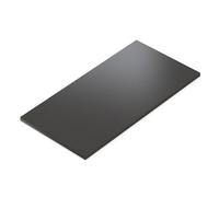 AUPROTEC Piano del tavolo 28mm Antracite 80x40 cm I Pannello truciolare con bordo ABS da 2mm e incollaggio PU I rivestito in melammina I robusto e idrorepellente