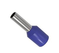 AUPROTEC Puntalini isolati 0,34-50 mm² Terminali a Bussola: 10 pezzi, 2.5 mm² Blu