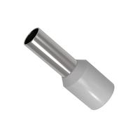 AUPROTEC Puntalini isolati 0,34-50 mm² Terminali a Bussola: 50 pezzi, 4.0 mm² Grigio