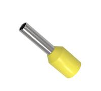 AUPROTEC Puntalini isolati 0,34-50 mm² Terminali a Bussola: 500 pezzi, 1.0 mm² Giallo