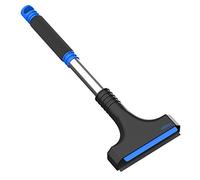 AUPROTEC Raschietto per ghiaccio con manico morbido antiscivolo e lamina di gomma A 12 nero-blu