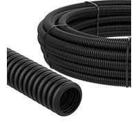 AUPROTEC Tubo Corrugato 2 5 10 25 o 50 m Guaina Flessibile non aperto protettivo di cavi selezione: (Ø interno 8.5 mm, 50m metri)