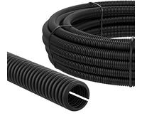 AUPROTEC Tubo Corrugato aperto 2 5 10 25 o 50 m Guaina Flessibile protettivo di cavi selezione: (Ø interno 8.5 mm, 5m metri)