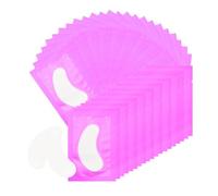 Auptiz 60 Paia Patch Occhi Extension, Cerotti per Estensioni Ciglia Eyelash Pads Occhio Patch, Patch Occhi Trucco Patch Ciglia Cuscinetti per Gel Eye Gel Pads (Viola)