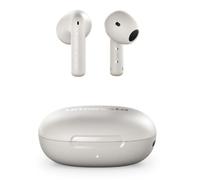 Urbanista Santa Monica Open Fit True Wireless con ANC, 24H Pay, EQ adattivo, Chiamate cristalline, Touch Controls, Advanced Wind-Noise Reduction, Cloud White