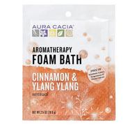 Aura Cacia Bagno Schiuma Aromaterapia Cannella Ylang 2.5 oz