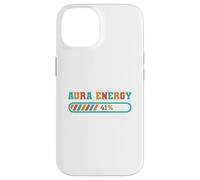Aura Energy 41 67 Scherzo 4167 Divertente Gen Z Slang Quarantuno Meme Custodia per iPhone 14