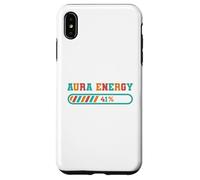 Aura Energy 41 67 Scherzo 4167 Divertente Gen Z Slang Quarantuno Meme Custodia per iPhone XS Max