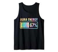 Aura Energy 67 Funny Six Seven Meme Gen Alpha Slang Canotta