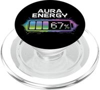 Aura Energy a 67 Divertente Six Seven Meme Gen Alpha Slang PopSockets PopGrip per MagSafe