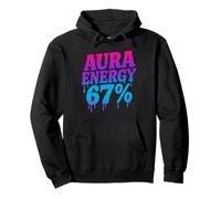 Aura Energy a 67 Funny Six Seven Meme Aura Farming Alpha Felpa con Cappuccio