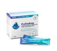 Aura Herbals - Colladrop Flex, collagene marino, 5000 mg (30 bustine)