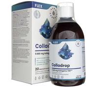 Aura Herbals Colladrop Flex, collagene marino 5000 mg, 500 ml