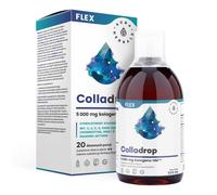 Aura Herbals - Colladrop Flex, collagene marino, 5000 mg (500 ml)