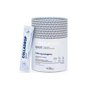 Aura Herbals Colladrop Sport, collagene marino 5000 mg, 30 bustine
