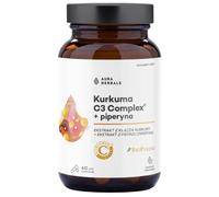 Aura Herbals Curcuma 500 mg Complesso C3 + Piperina - 60 capsule