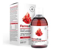 Aura Herbals - Ferradrop, Ferro Liquido + Acido Folico (500 ml)
