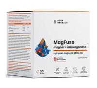 Aura Herbals - MagFuse: Magnesio e Ashwagandha (30 pezzi)