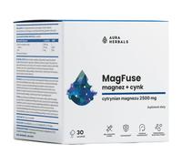 Aura Herbals - MagFuse: magnesio e zinco (30 pezzi)