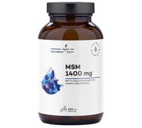 Aura Herbals MSM 1400 mg, Zolfo organico - 120 capsule
