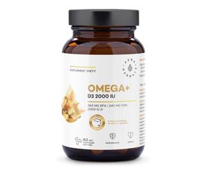 Aura Herbals Omeg Vitamina D3 2000 UI - 60 Capsule