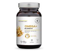 Aura Herbals - Omega+ con Vitamina D3 2000 UI (60 capsule molli)