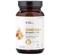 Aura Herbals Omeg Vitamina D3 2000 UI + K2 - 60 capsule molli