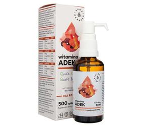 Aura Herbals Vitamina ADEK per la famiglia in gocce, 50 ml