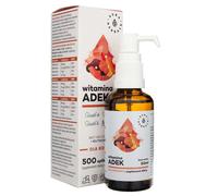 Aura Herbals - Vitamina ADEK per la famiglia con olio MCT (50 ml)